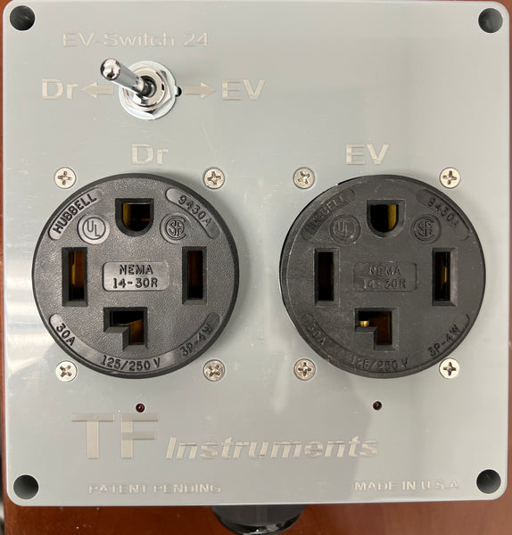 EV switch 14-30R Manual charging