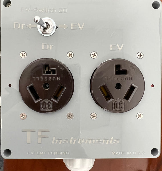 EV switch 240VAC Manual charging