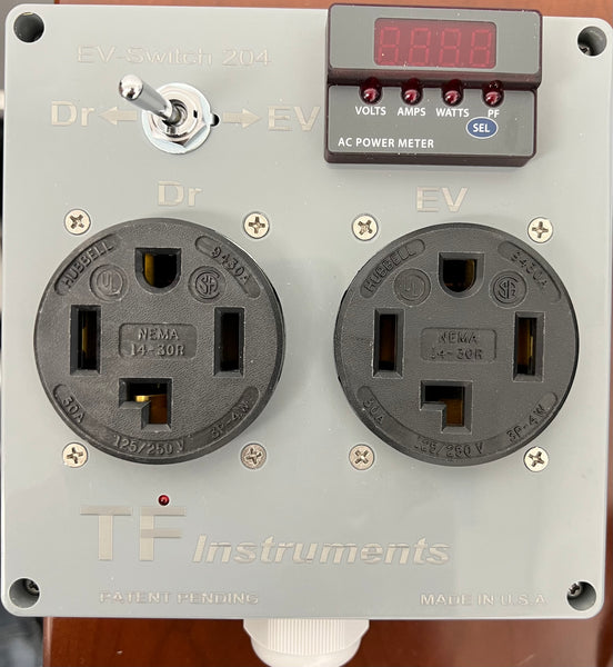 EV 240VAC charging 14-30R