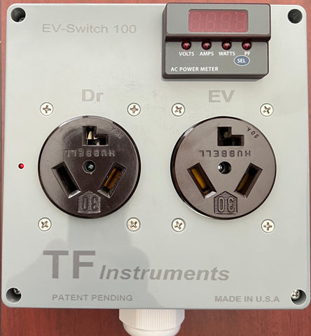 EV Switch Automatic charging AC meter 240VAC